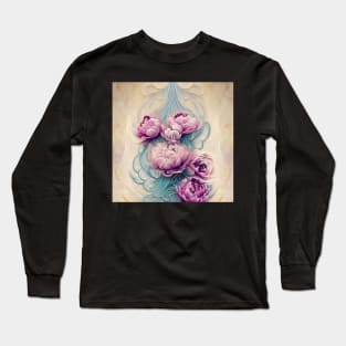 Flowing Flowers 5 Long Sleeve T-Shirt